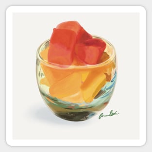 Fruit Cup Sticker